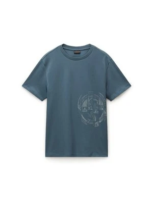T-shirt z nadrukiem Napapijri