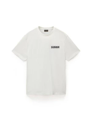 T-shirt z nadrukiem Napapijri