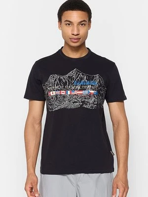 T-shirt z nadrukiem Napapijri