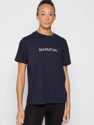 T-shirt z nadrukiem Napapijri