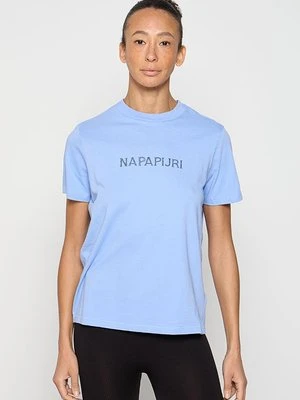 T-shirt z nadrukiem Napapijri