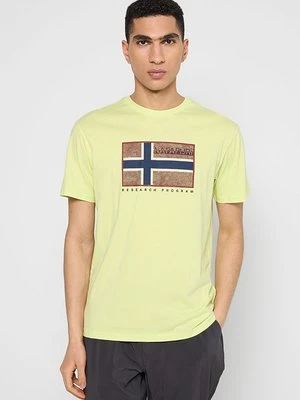 T-shirt z nadrukiem Napapijri