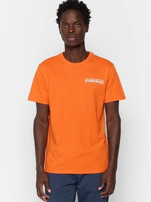 T-shirt z nadrukiem Napapijri