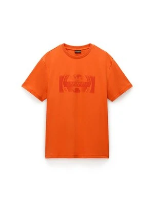 T-shirt z nadrukiem Napapijri