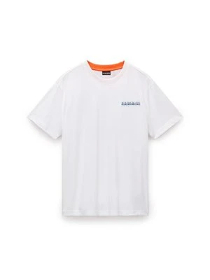 T-shirt z nadrukiem Napapijri