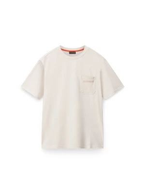 T-shirt z nadrukiem Napapijri