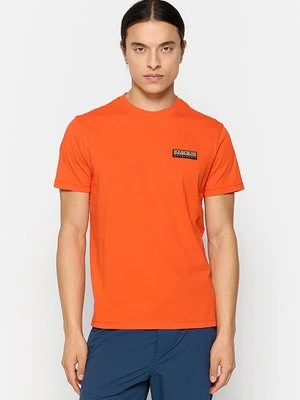 T-shirt z nadrukiem Napapijri