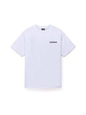 T-shirt z nadrukiem Napapijri