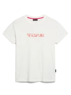 T-shirt z nadrukiem Napapijri
