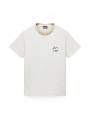 T-shirt z nadrukiem Napapijri