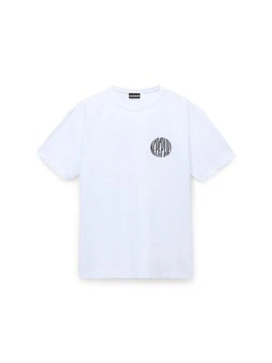 T-shirt z nadrukiem Napapijri