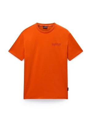 T-shirt z nadrukiem Napapijri