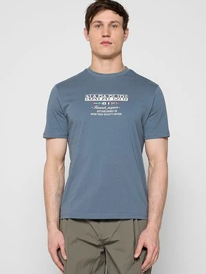T-shirt z nadrukiem Napapijri
