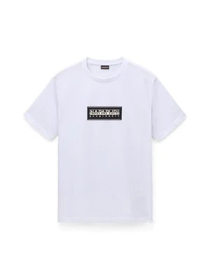 T-shirt z nadrukiem Napapijri