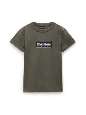 T-shirt z nadrukiem Napapijri