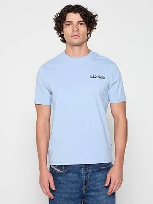 T-shirt z nadrukiem Napapijri