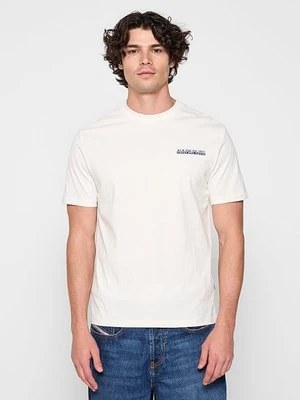 T-shirt z nadrukiem Napapijri