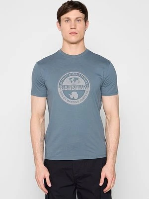 T-shirt z nadrukiem Napapijri
