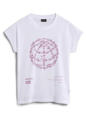T-shirt z nadrukiem Napapijri