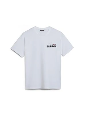 T-shirt z nadrukiem Napapijri