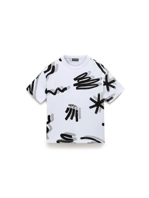 T-shirt z nadrukiem Napapijri