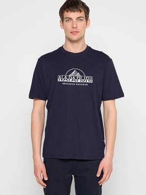 T-shirt z nadrukiem Napapijri