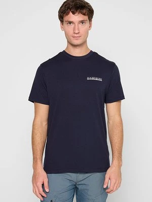 T-shirt z nadrukiem Napapijri
