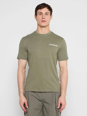 T-shirt z nadrukiem Napapijri