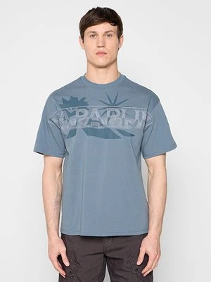 T-shirt z nadrukiem Napapijri