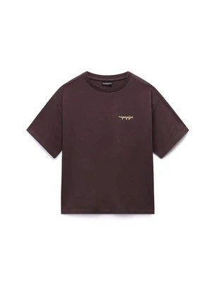 T-shirt z nadrukiem Napapijri