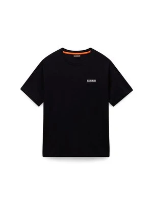 Zdjęcie produktu T-shirt z nadrukiem Napapijri czarny