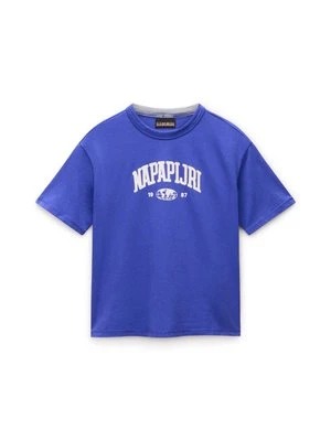T-shirt z nadrukiem Napapijri