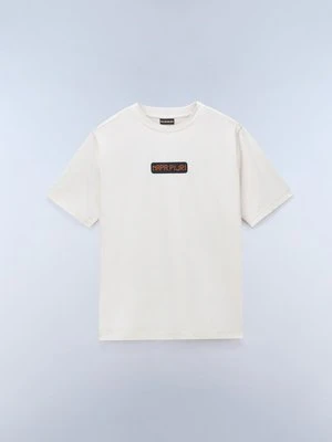 Zdjęcie produktu T-shirt z nadrukiem Napapijri biały