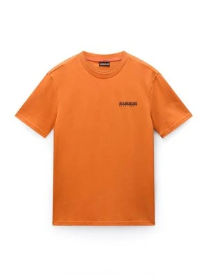 T-shirt z nadrukiem Napapijri