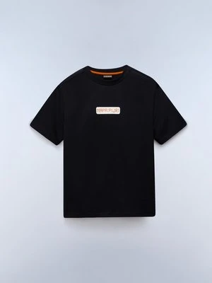 Zdjęcie produktu T-shirt z nadrukiem Napapijri czarny