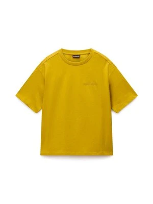 T-shirt z nadrukiem Napapijri