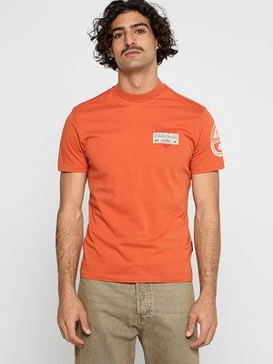 T-shirt z nadrukiem Napapijri