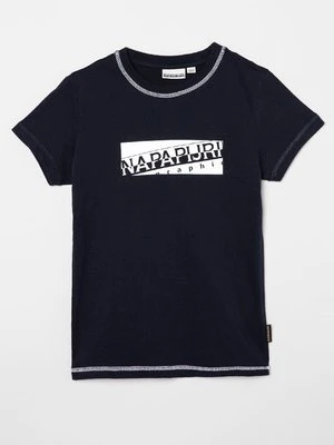 T-shirt z nadrukiem Napapijri