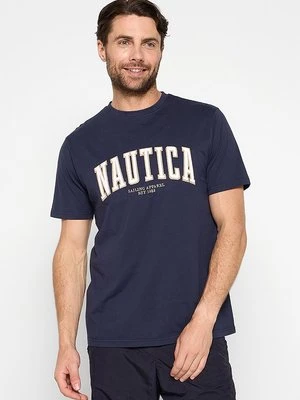 T-shirt z nadrukiem Nautica