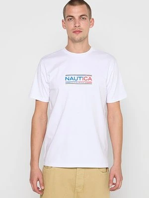 T-shirt z nadrukiem Nautica