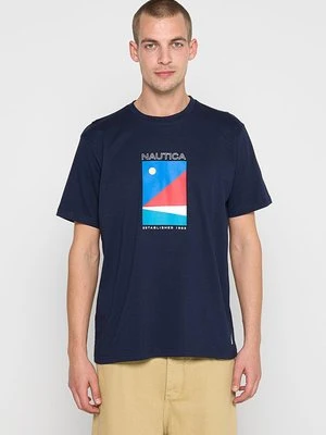 T-shirt z nadrukiem Nautica