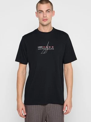 T-shirt z nadrukiem Nautica
