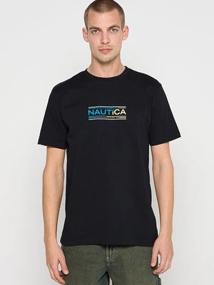 T-shirt z nadrukiem Nautica