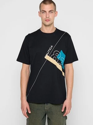 T-shirt z nadrukiem Nautica