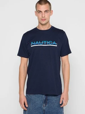 T-shirt z nadrukiem Nautica