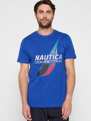 T-shirt z nadrukiem NAUTICA COMPETITION