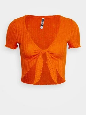 Zdjęcie produktu T-shirt z nadrukiem Neon & Nylon pomarańczowy
