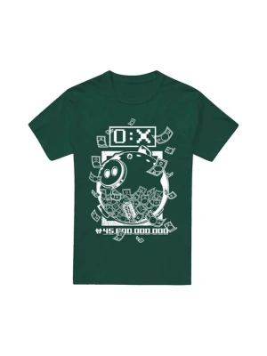 T-shirt z nadrukiem NETFLIX ciemnozielony