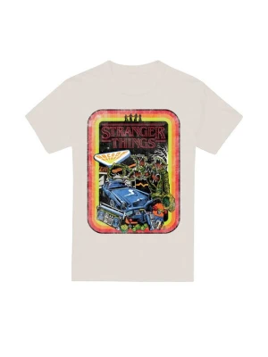 T-shirt z nadrukiem NETFLIX mleczny
