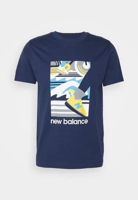 T-shirt z nadrukiem New Balance